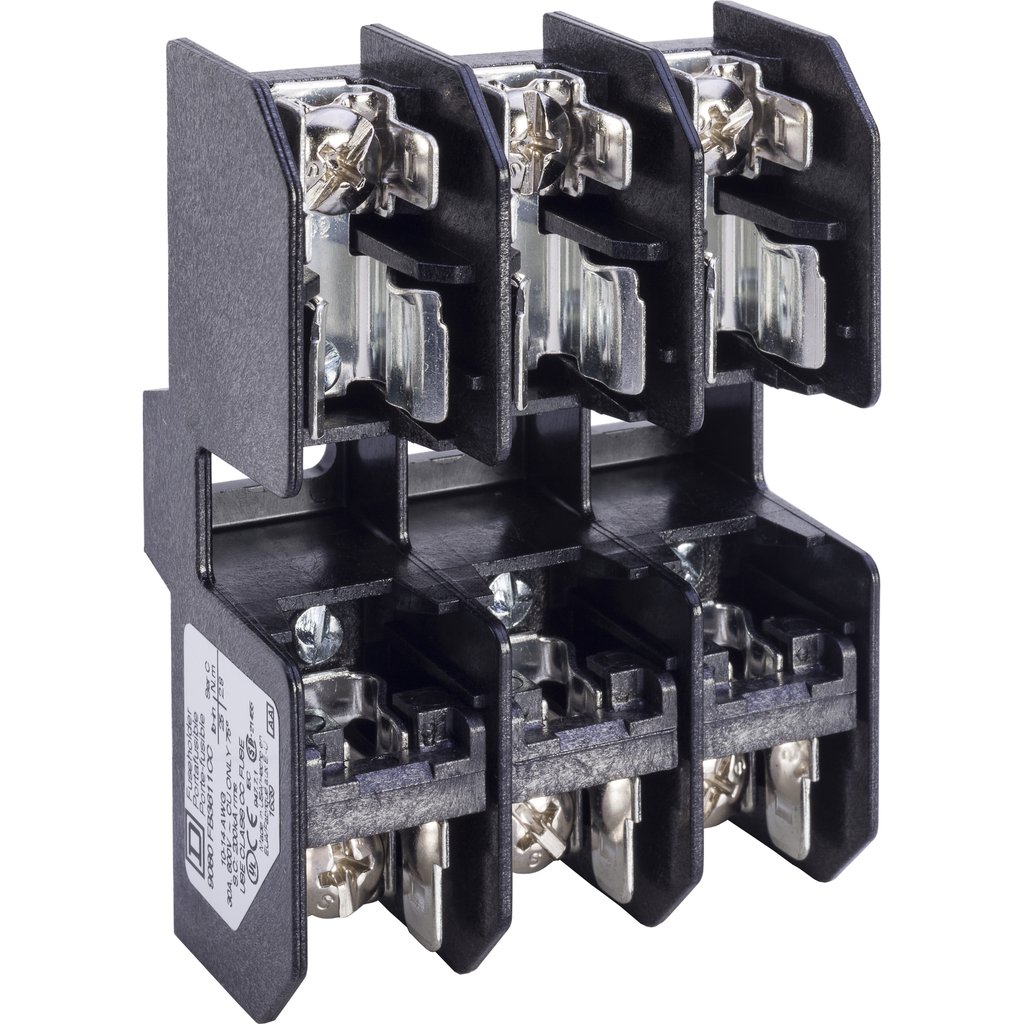 9080FB3611CC – Terminal block, Linergy, fuse holder, Class CC, 30A, 600V, 3 pole
