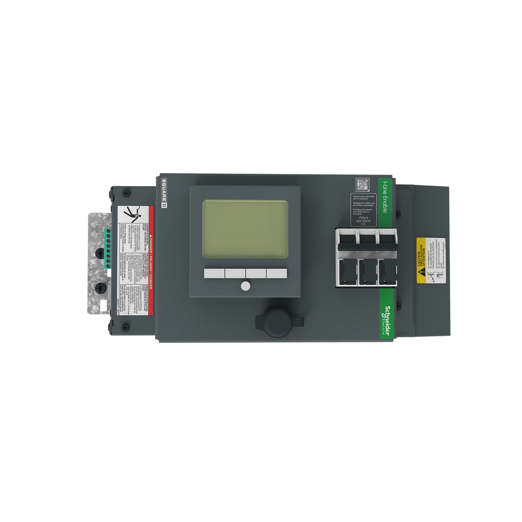 Mayer-DDS-I-Line Enable Module, PM8244 Power Meter, 480VAC, wide side left, w/CT shorting block, dual E/N + Modbus, 6in space-1