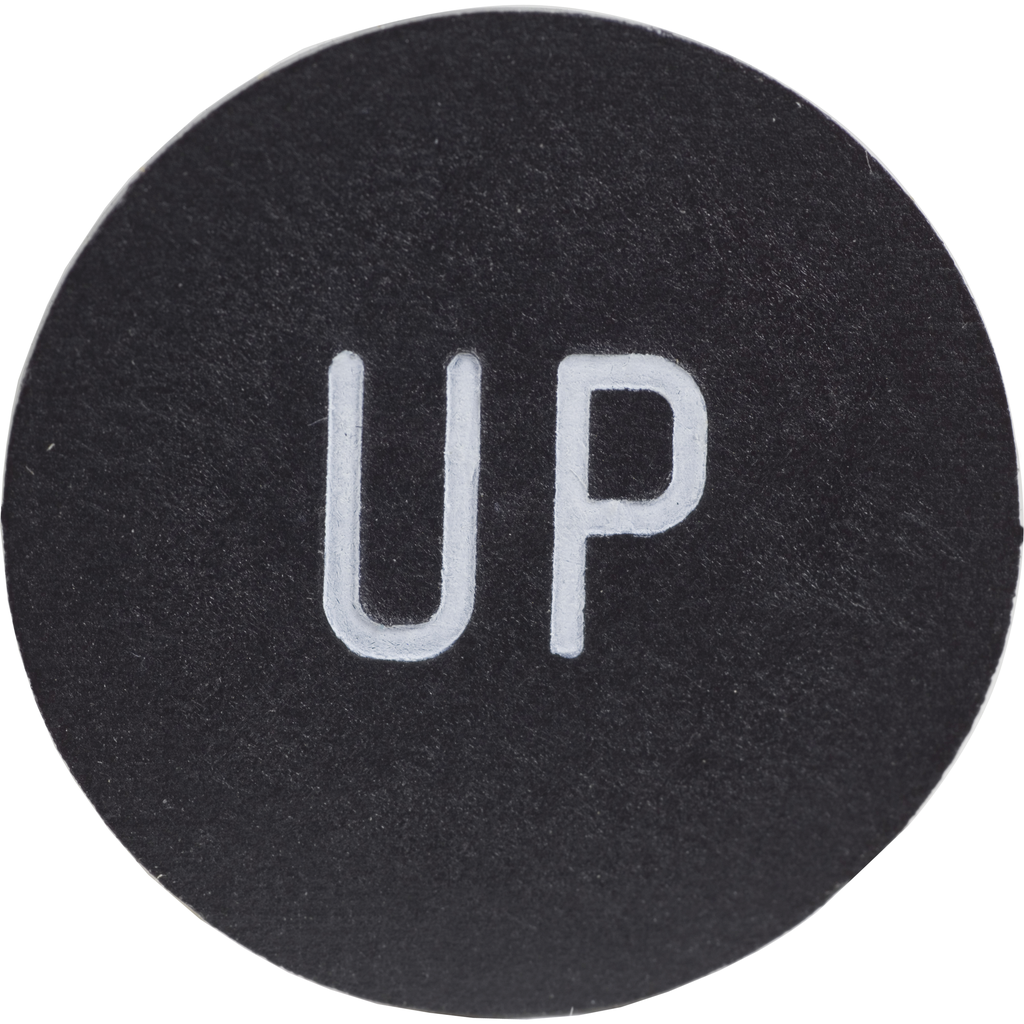 Product image for Square D 9001B253 30 mm Push Button Legend Plate