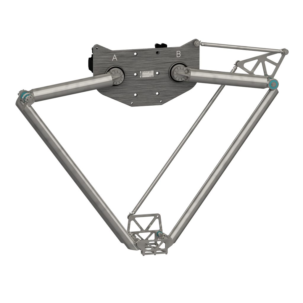 VRKT5M1FNC00000 – Delta 2 robot, T5 HD, 2-3 axis, 45 kg permissible load, 0-1500 mm working envelop
