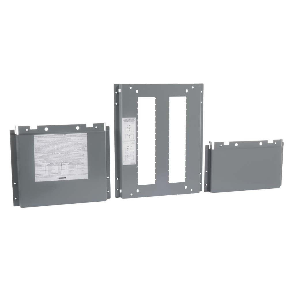 Mayer-DDS-Panelboard accessory, NQ, deadfront kit, branch, 225A, 1 phase, 42 circuits, thru feed lug-1