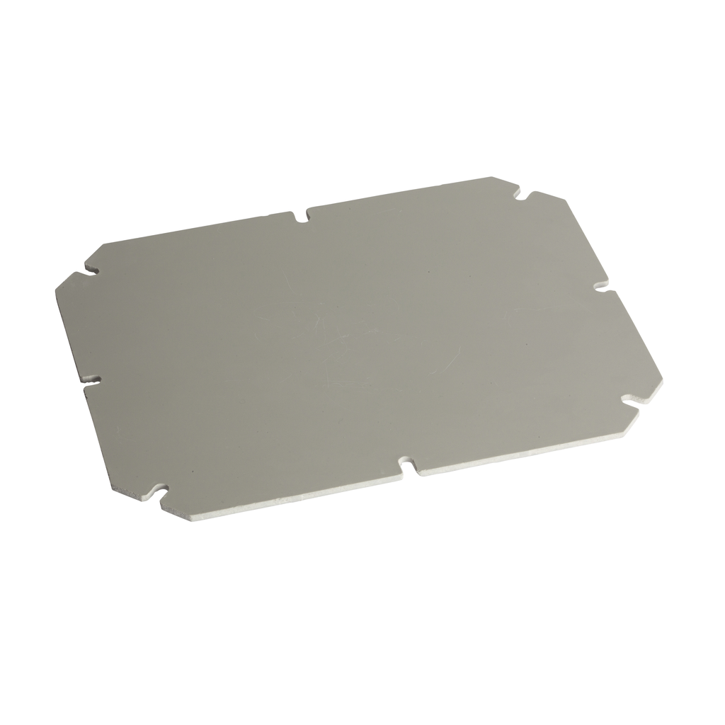 NSYAMPM1916TB – Mounting plate in galvanized steel, thickness 1.5 mm For boxes of H175W150 mm