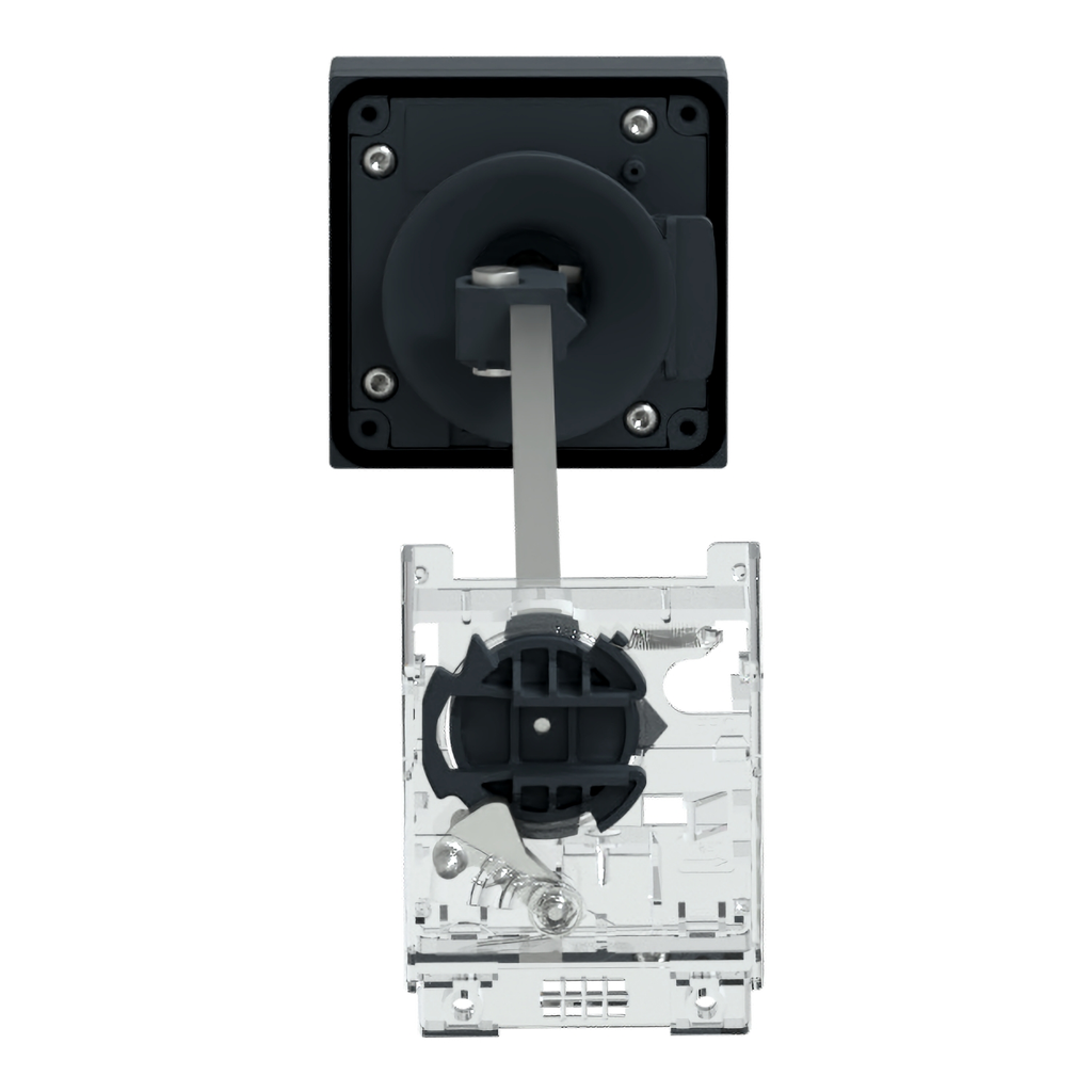 Mayer-DDS-Extended rotary handle kit, TeSys Deca, IP65, black handle, without trip indication, for GV2L-GV2P-2