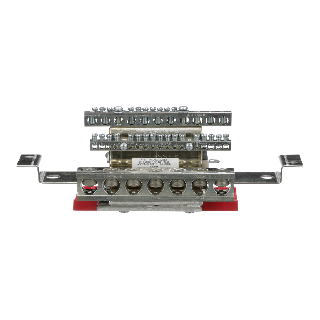 Mayer-DDS-Solid neutral assembly kit, I-Line panelboard, HCJ, 600A, aluminum neutral bar, copper neutral plate and riser-1