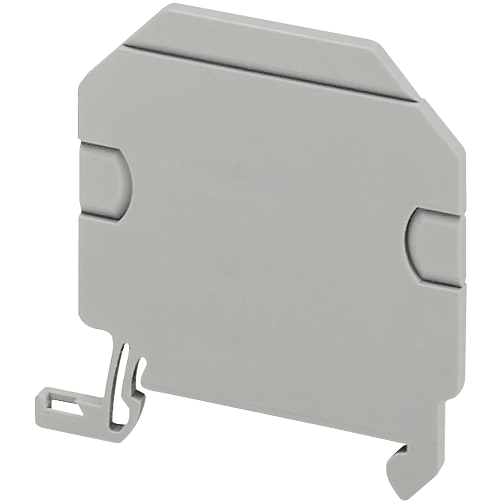 NSYTRAP22 – partition plate, Linergy TR terminals blocks, 2point, 2mm width, for screw terminals grey