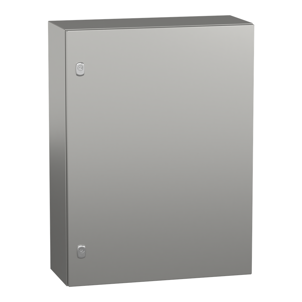 NSYS3X8625H – Wall mounted enclosure, PanelSeT S3X, stainless steel 316L, plain door, 800x600x250mm, IP66