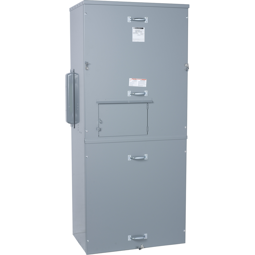 Mayer-DDS-Main circuit breaker unit, EZ Meter-Pak, 2000A, 120/240VAC, 1ph/3W, 1200A bus, 100kA, UG, Type 3R, EUSERC-1