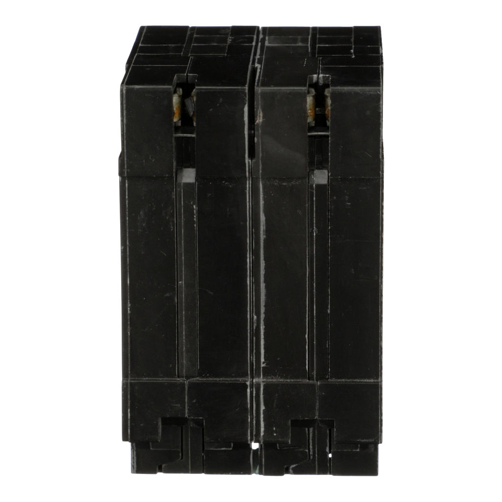 Mayer-DDS-Quad tandem circuit breaker, Homeline, 2 x 2 pole at 20A, 120/240VAC, 10kA AIR, plug in, UL-2
