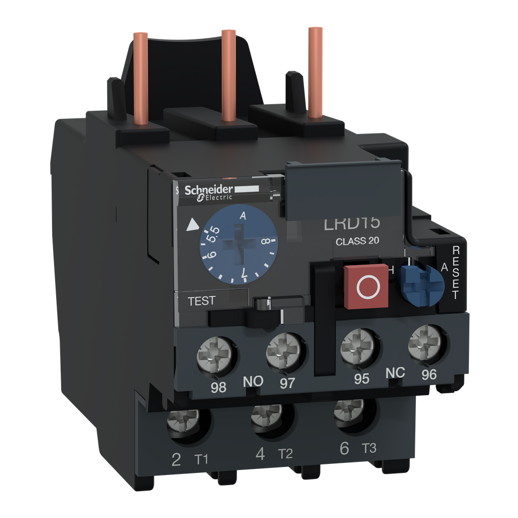 LRD1512 – TeSys Deca thermal overload relays , 5.5…8A , class 20