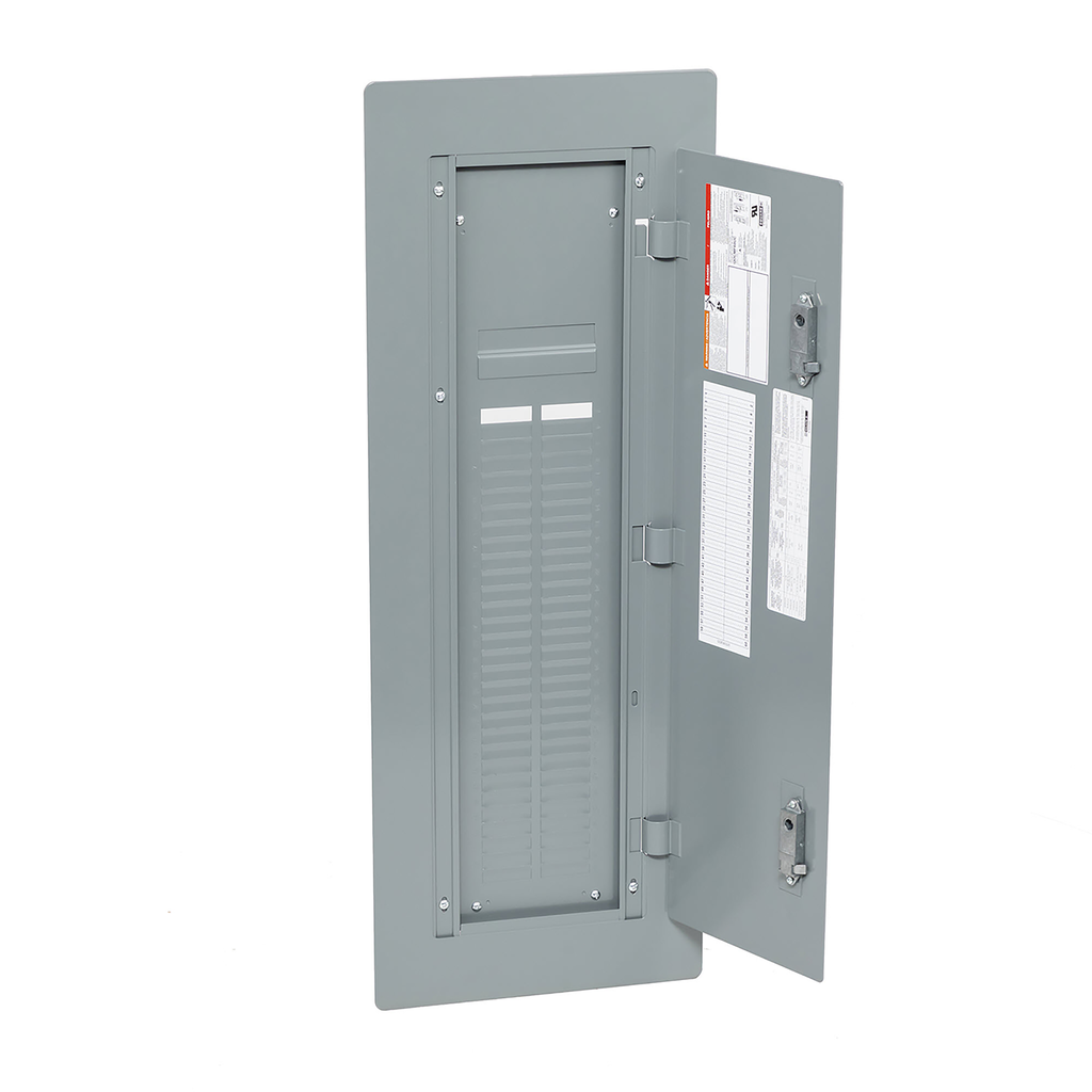 QOCMF60UC – Replacement cover, QO, for 60 space load center, mono flat, combination flush and surface, gray