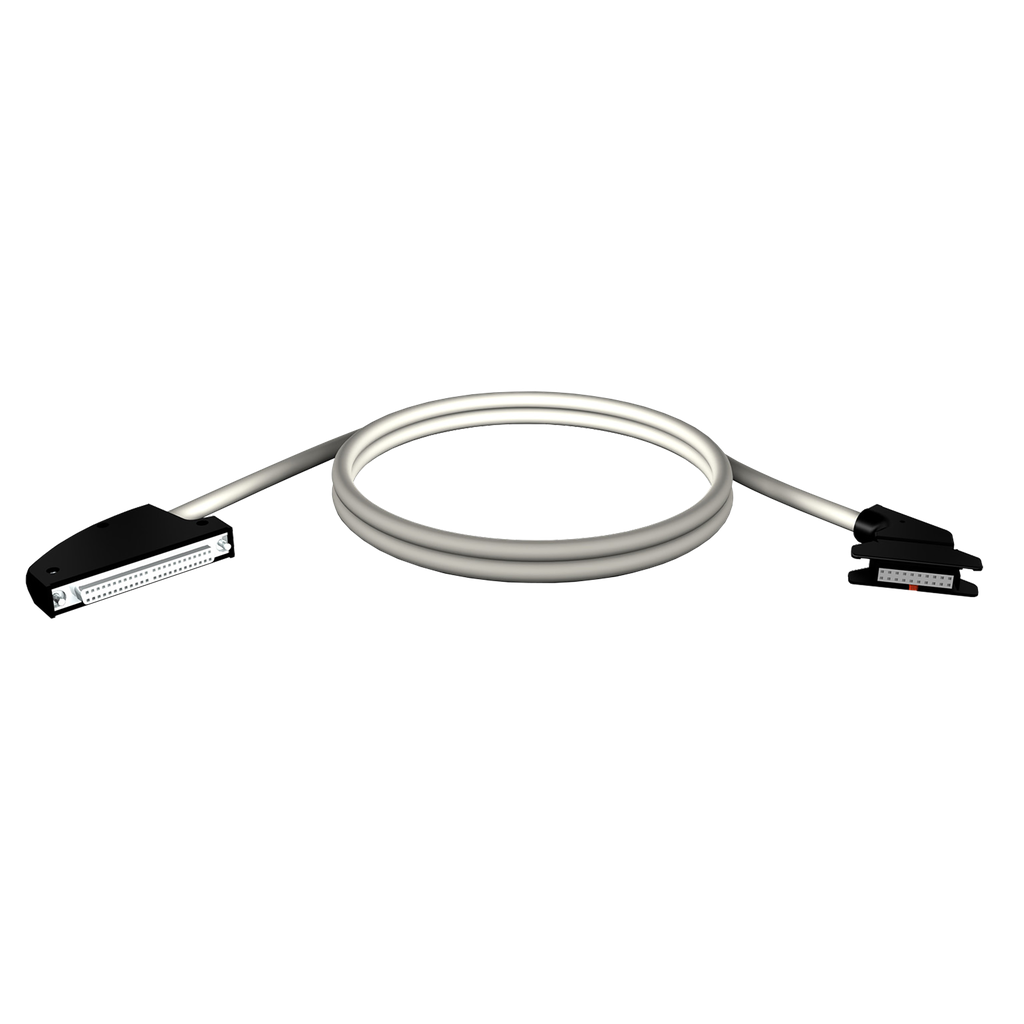 BMXFCA302 – cord set, Modicon X80, 40-way terminal, SUB-D25 connector, 3m