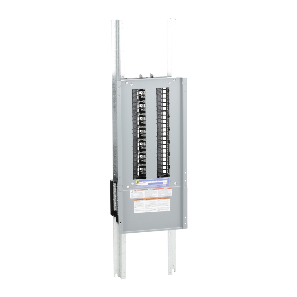 NQ442L4C – Panelboard interior, NQ, main lugs, 400A, Cu bus, 42 pole spaces, 3 phase, 4 wire, 240VAC, 48VDC