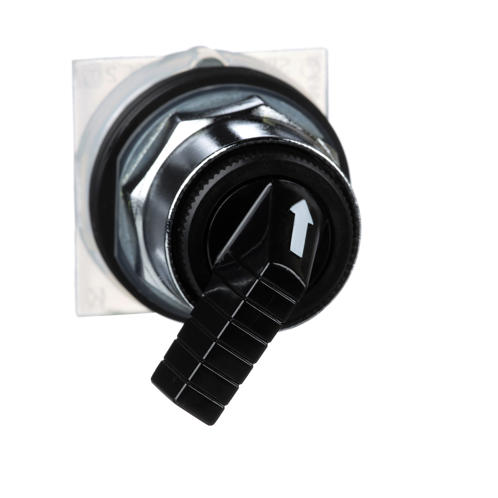 9001KS11FB – 30mm Push Button, Type K, selector switch, 2 position, large black knob