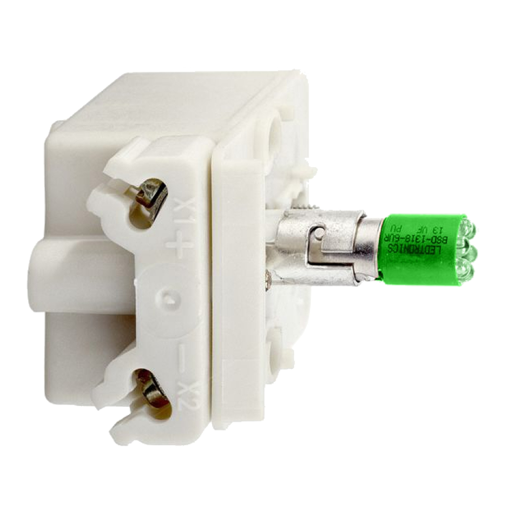 Mayer-DDS-Light block, Harmony 9001K, Harmony 9001SK, shallow depth, 30mm, LED green, 110-120V-1