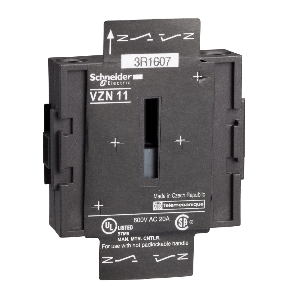 VZN11 – Additional neutral block,TeSys Control,20A,for VN12,VN20