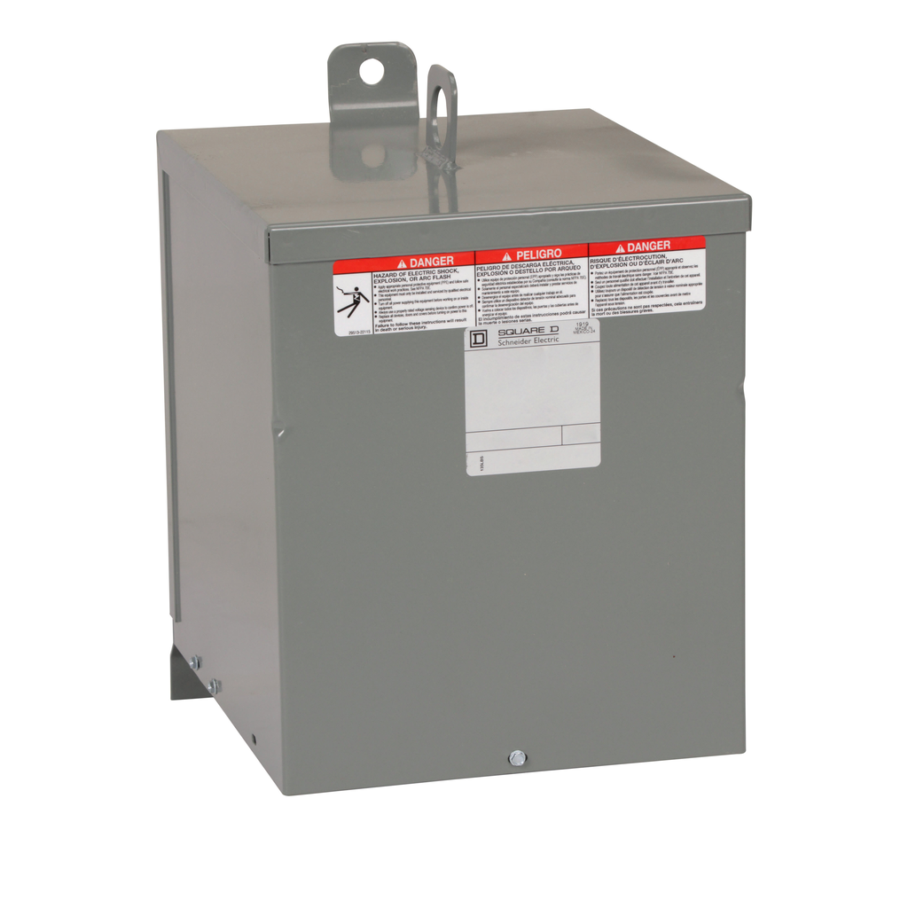 10S4F – Transformer, dry type, encapsulated, 10kVA, 1 phase, 600V primary, 120/240V secondary, 13B, 115C rise
