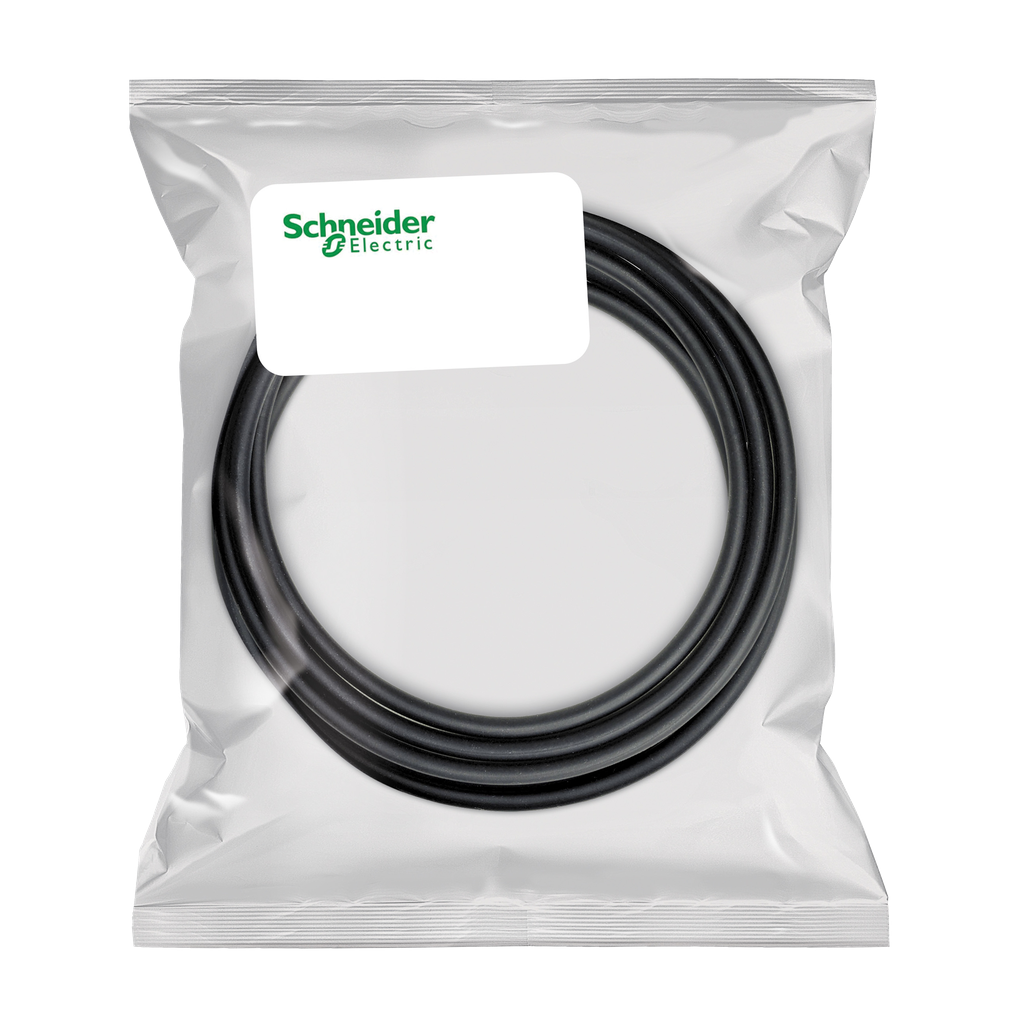VW3M5501R250 – power cordset 4×1,5mm²   2x1mm²   2×0,14mm² 25 m one end w M23 industrial con.