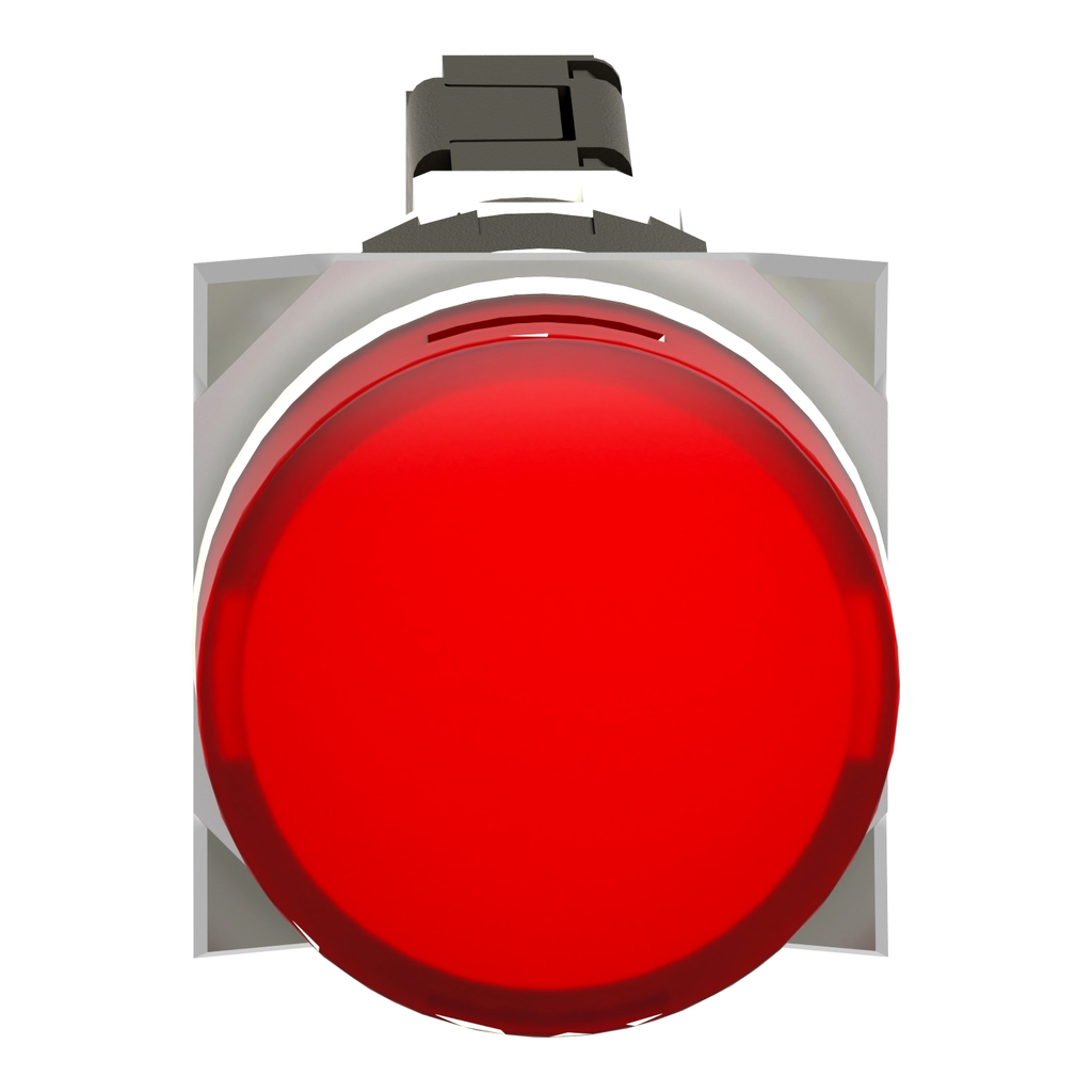 Mayer-DDS-Complete pilot light, Harmony XB6, round red, plastic, 16mm, integral LED 12...24V-2