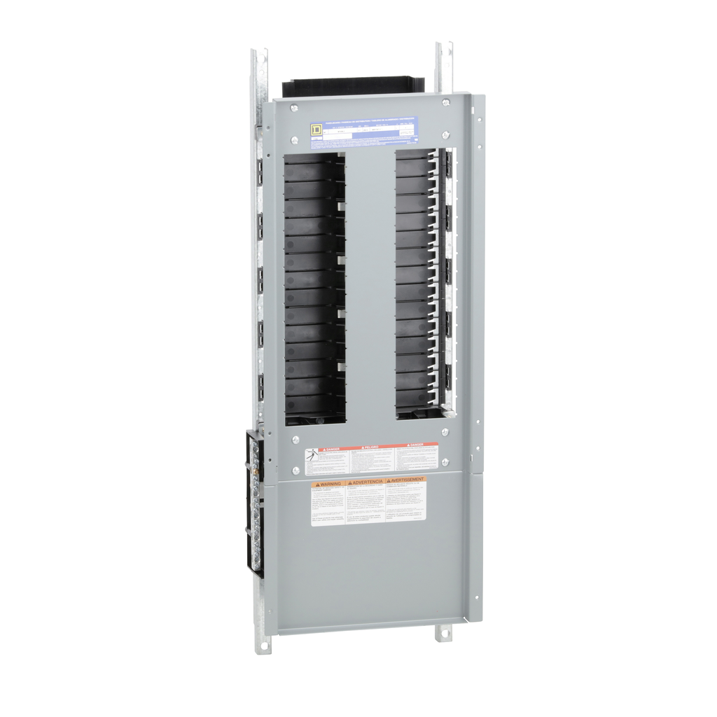 NF430L2 – Panelboard interior, NF, main lugs, 250A, Al bus, 30 pole spaces, 3 phase, 4 wire, 600Y/347VAC max