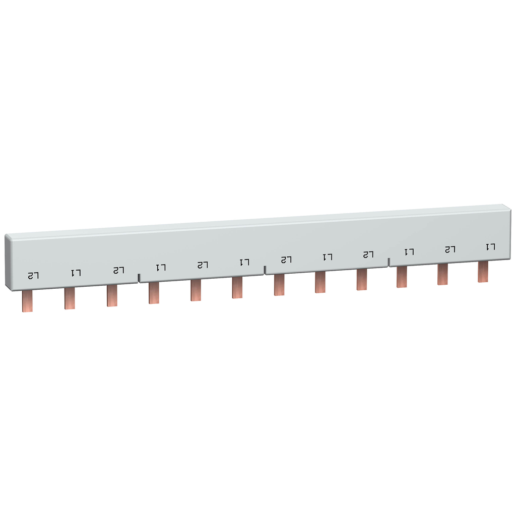 10285 – Multi9 – comb busbar – 1L – 18 mm pitch – 12 modules – 100A