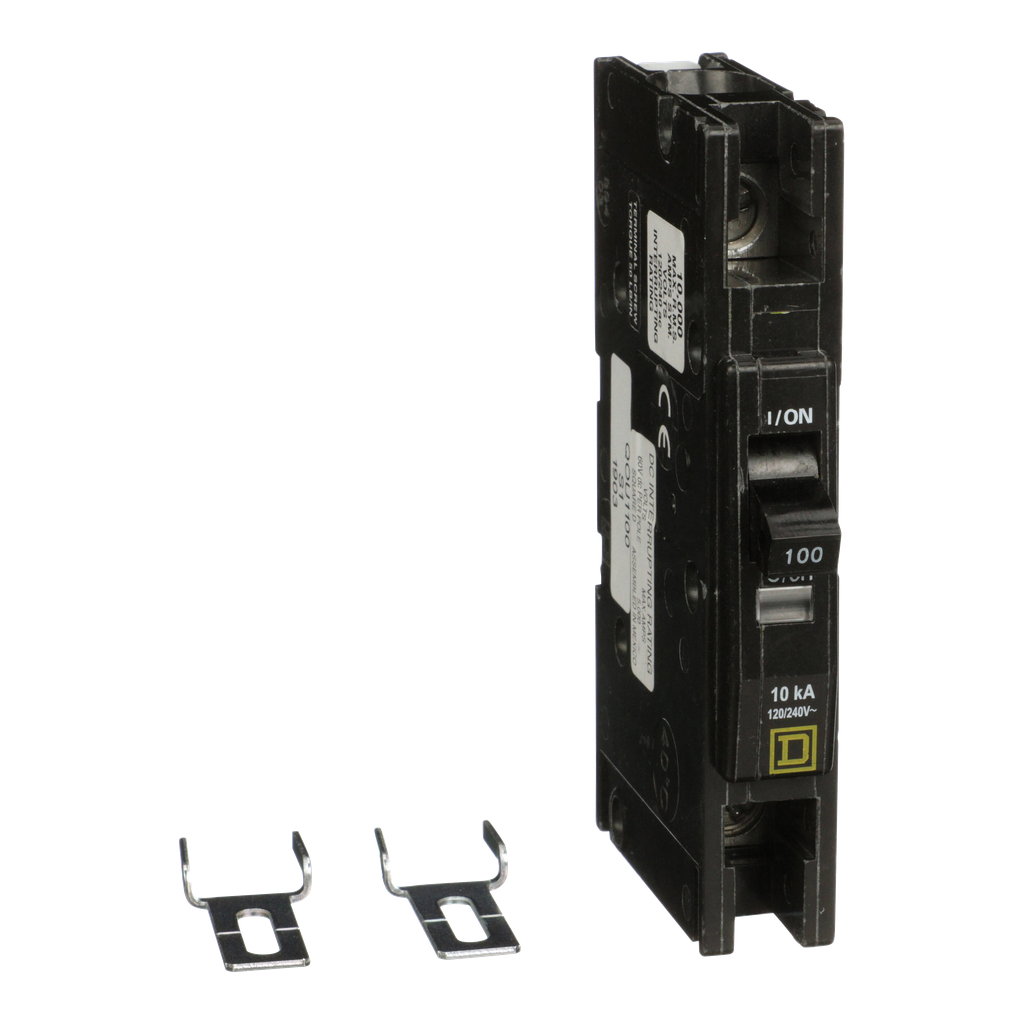 QOU1100 – Mini circuit breaker, QOU, 100A, 1 pole, 120/240 VAC, 10kA