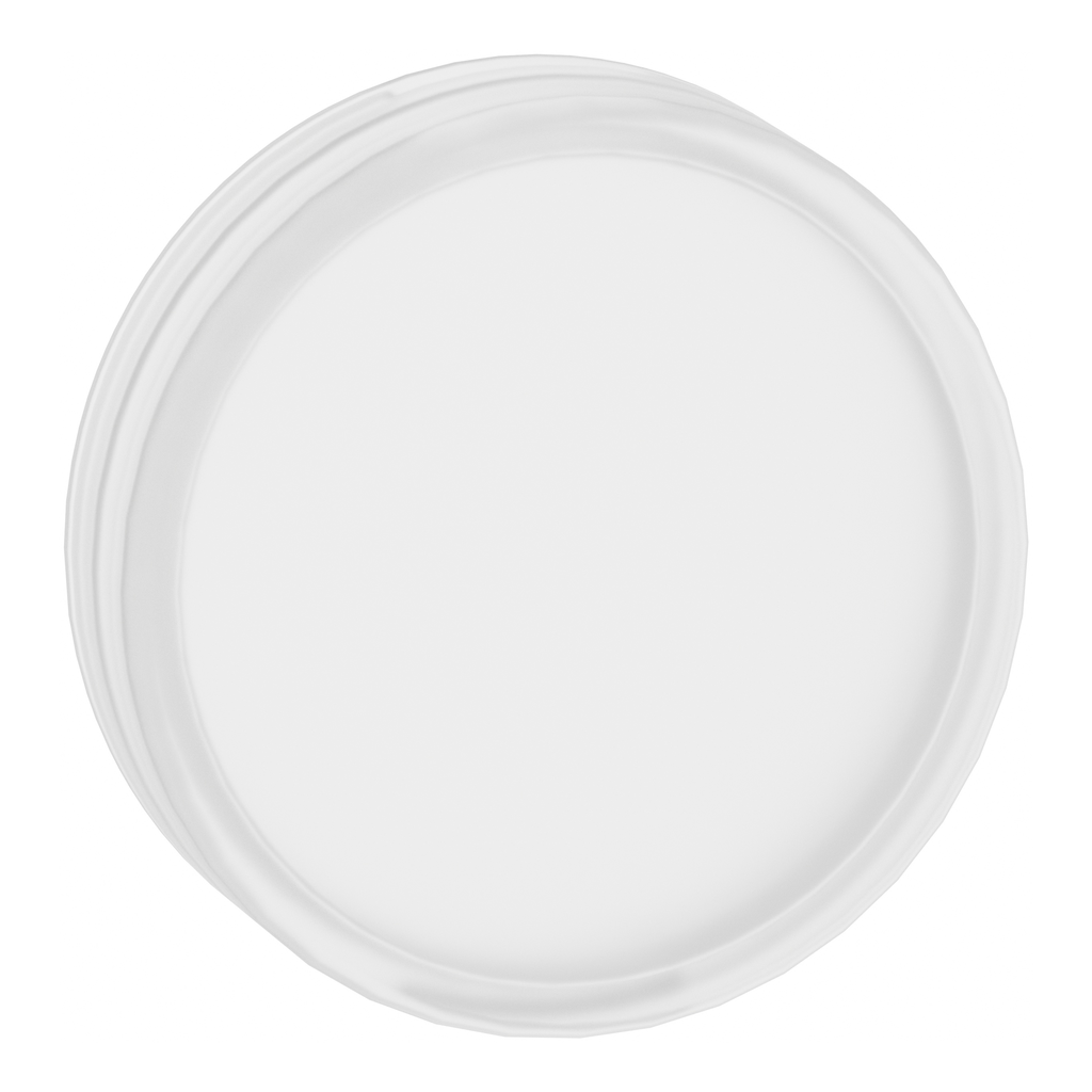ZBV0113 – Head for pilot light, Harmony XB4, XB5, white, 22mm, universal LED, plain lens, unmarked