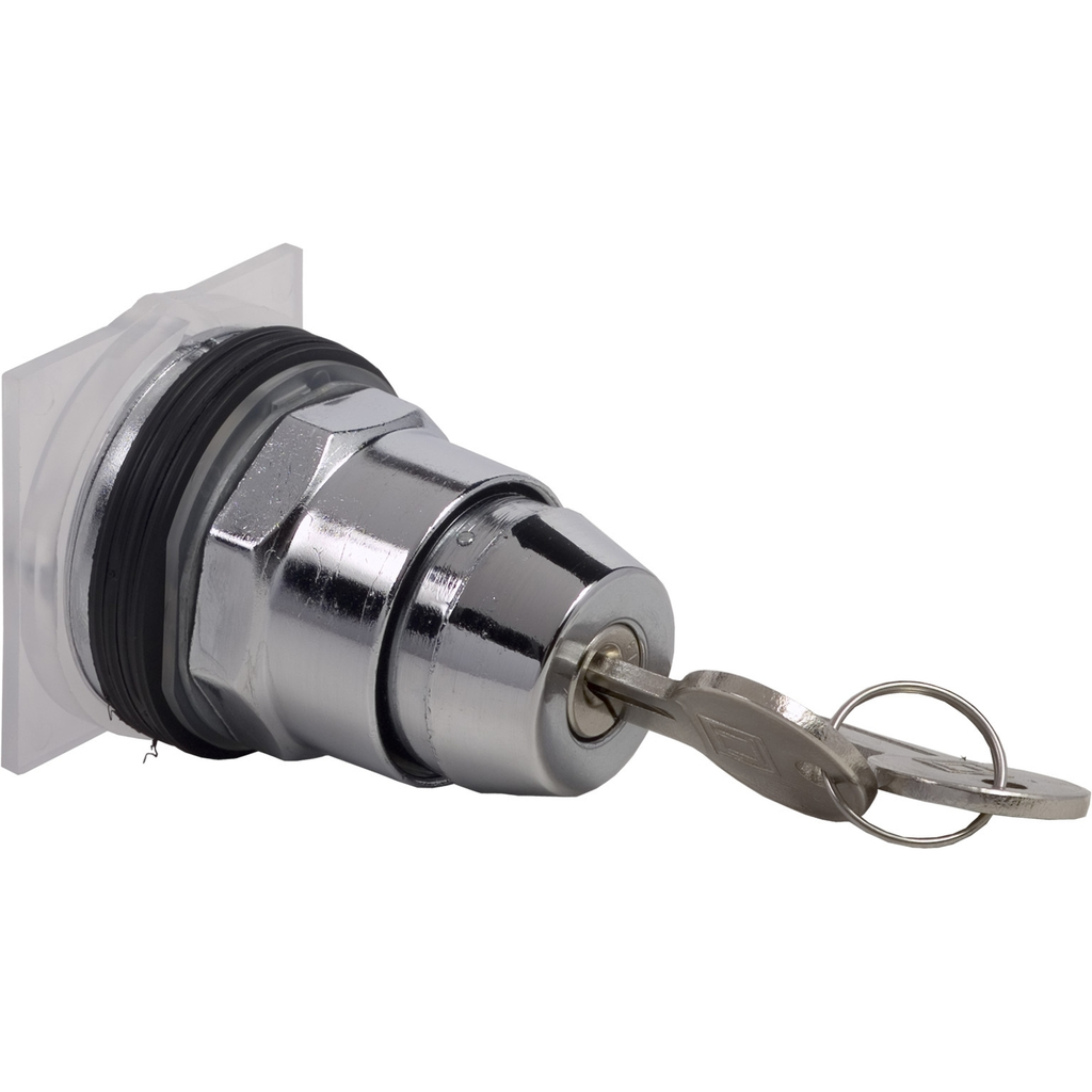 Mayer-DDS-Head for key selector switch, Harmony 9001K, metal, key switch, 30mm, key E10, 2 positions, stay put-1