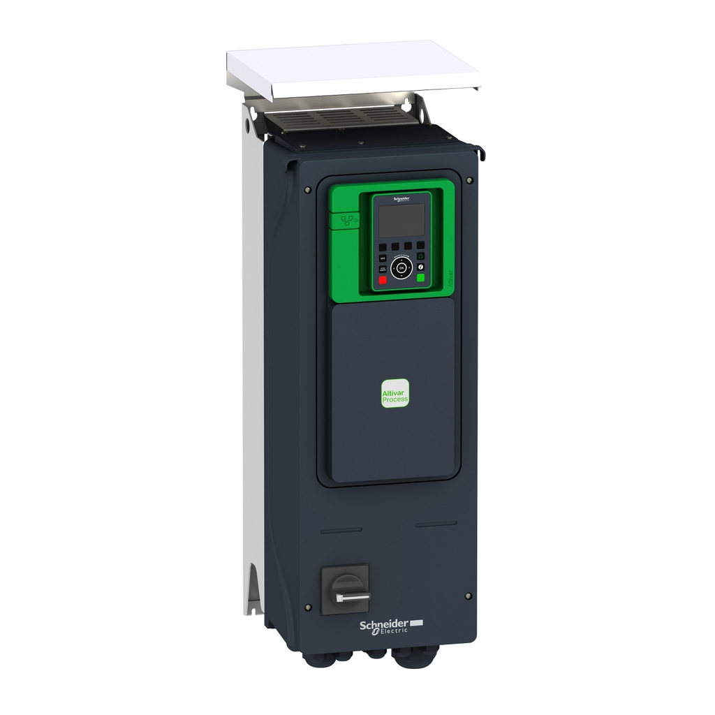 Mayer-DDS-variable speed drive, Altivar Process ATV900, ATV950, 1.5kW, 2hp, 380 to 480V, IP55, UL type12, disconnect switch-1
