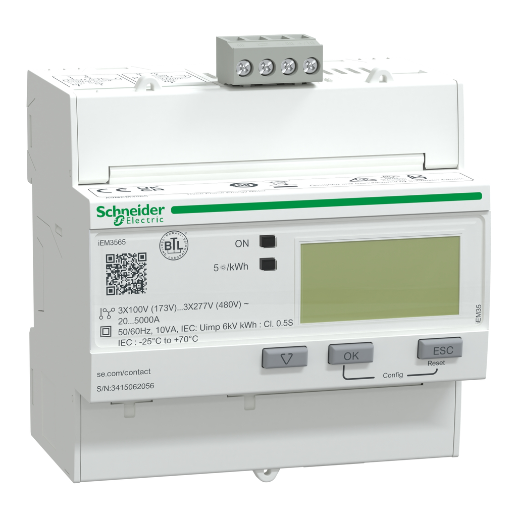 Mayer-DDS-iEM3565 energy meter - BACnet - 1 DI - 1 DO - multi-tariff - Rogowski coil-1