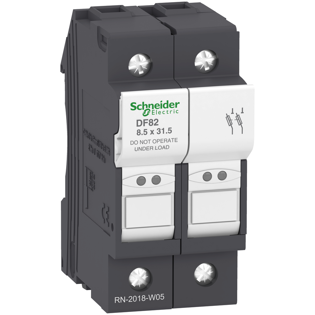 DF82 – Fuse carrier, TeSys DF, 2P, 25A, 400VAC, fuse size 8.5×31.5mm