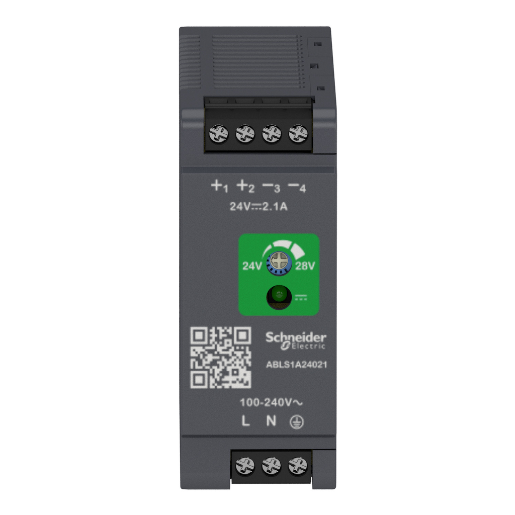 Mayer-DDS-Regulated Power Supply, 100 to 240V AC, 24V, 2.1A, single phase, Optimized-2
