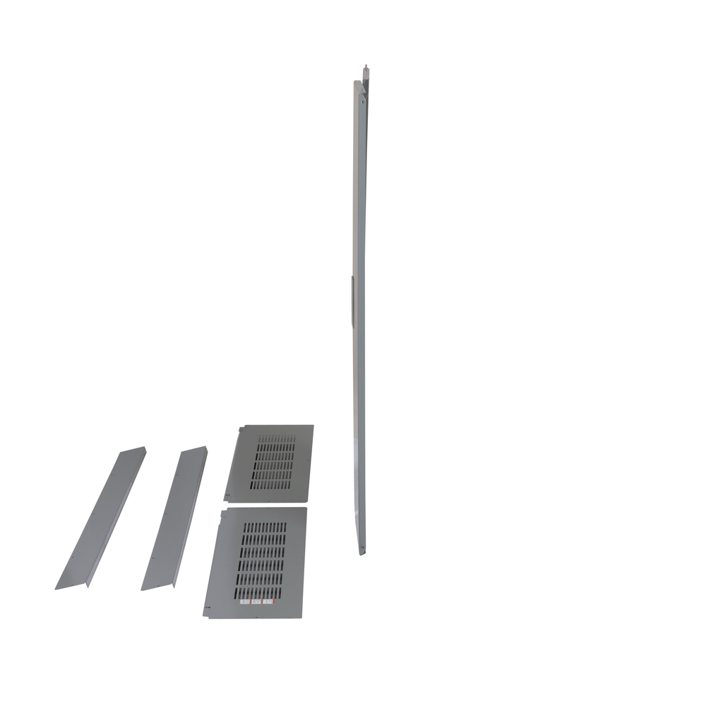 Square D HCR86TSD 44 x 86 Inch Surface Mount Panelboard Trim and Door ...