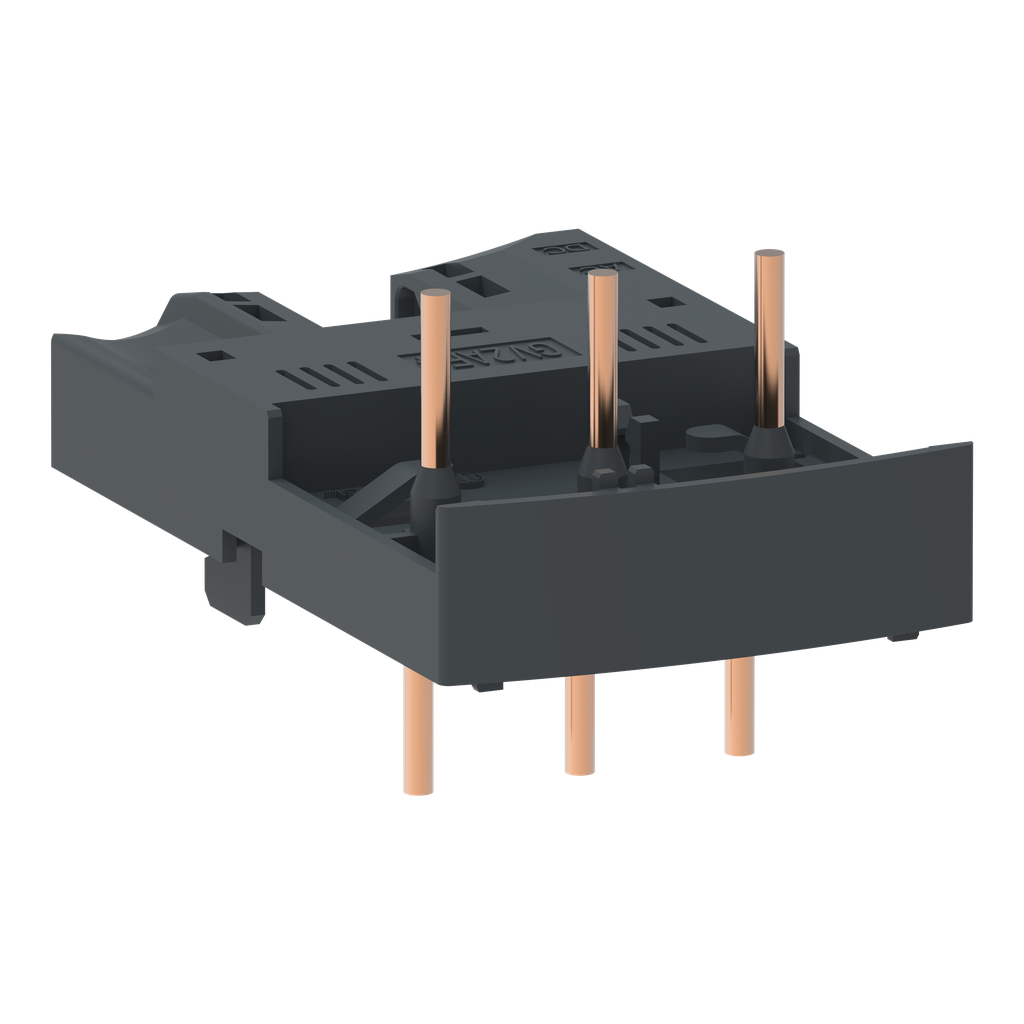 GV2AF4 – Combination block,TeSys Deca,between GV2(Screw connection) mounted on LAD311 and LC1D09-D38
