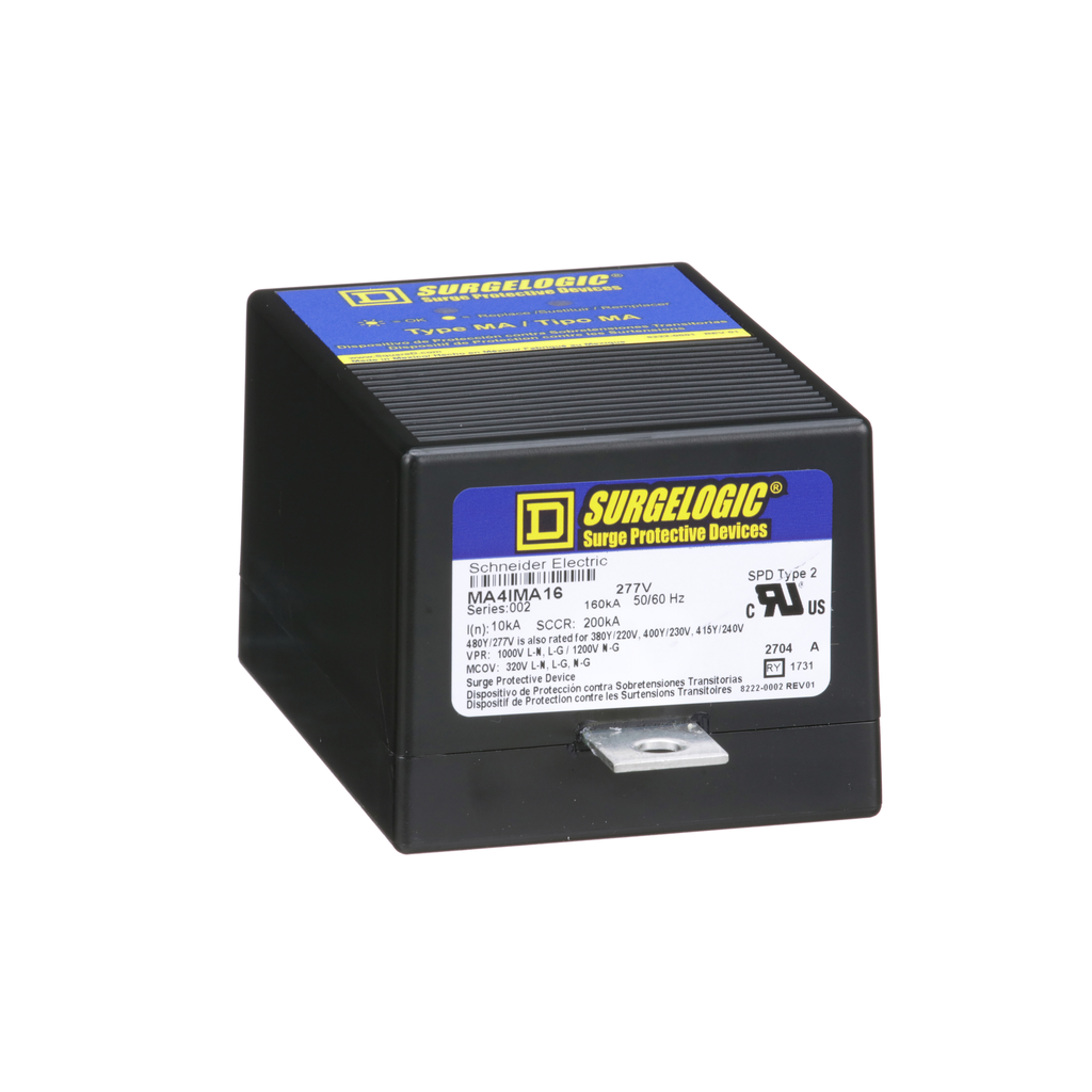 MA4IMA16 – Surge protection module, Surgelogic, MA, 160kA, 480Y/277 VAC, 3 phase, 4 wire, SPD type 2