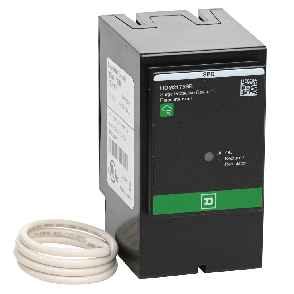 Square D HOM2175SB 150 Volt Load Center Secondary Surge