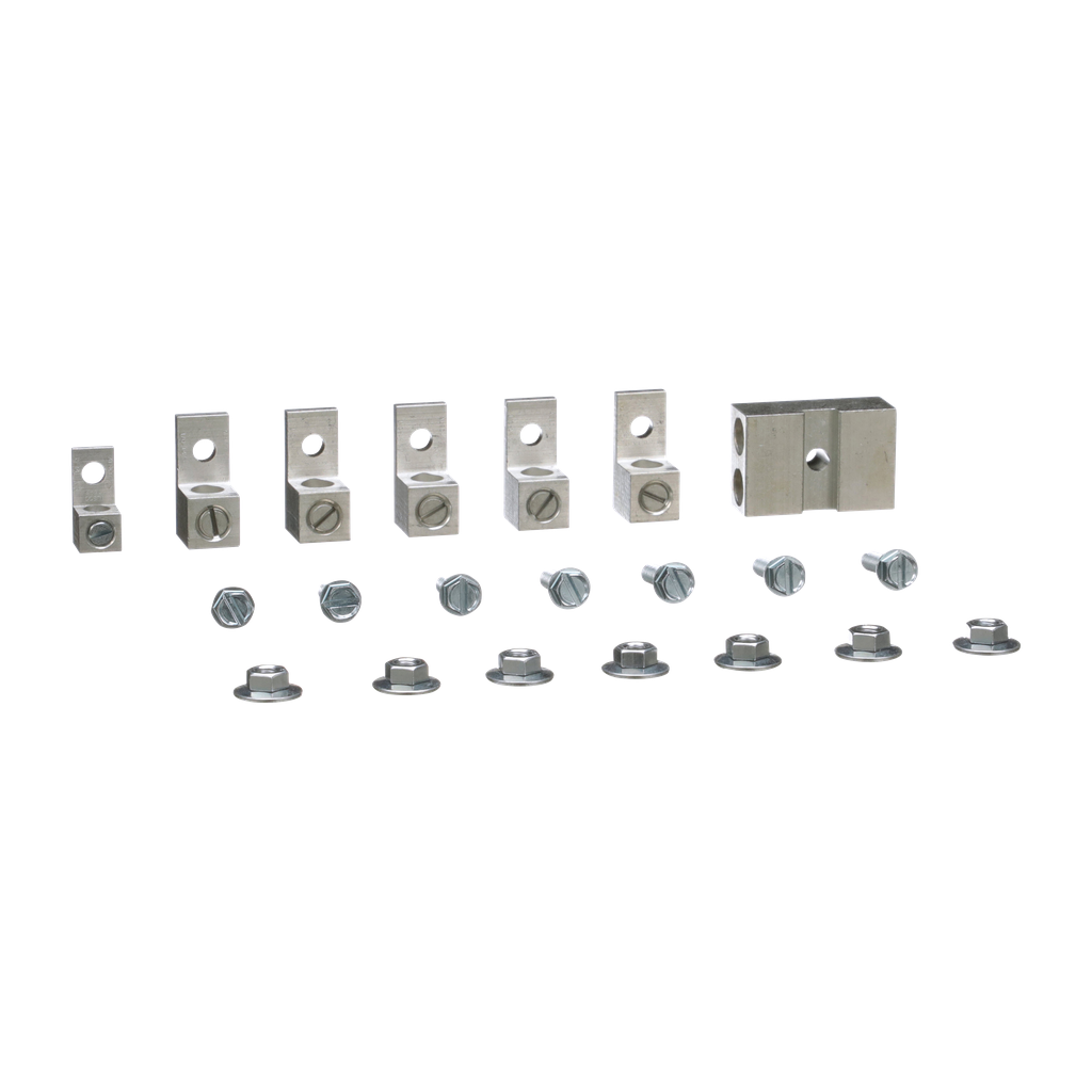 DASKGS100 – Transformer accessory, lug kit, mechanical, 100A, 1/0 AWG to 14 AWG, qty 5