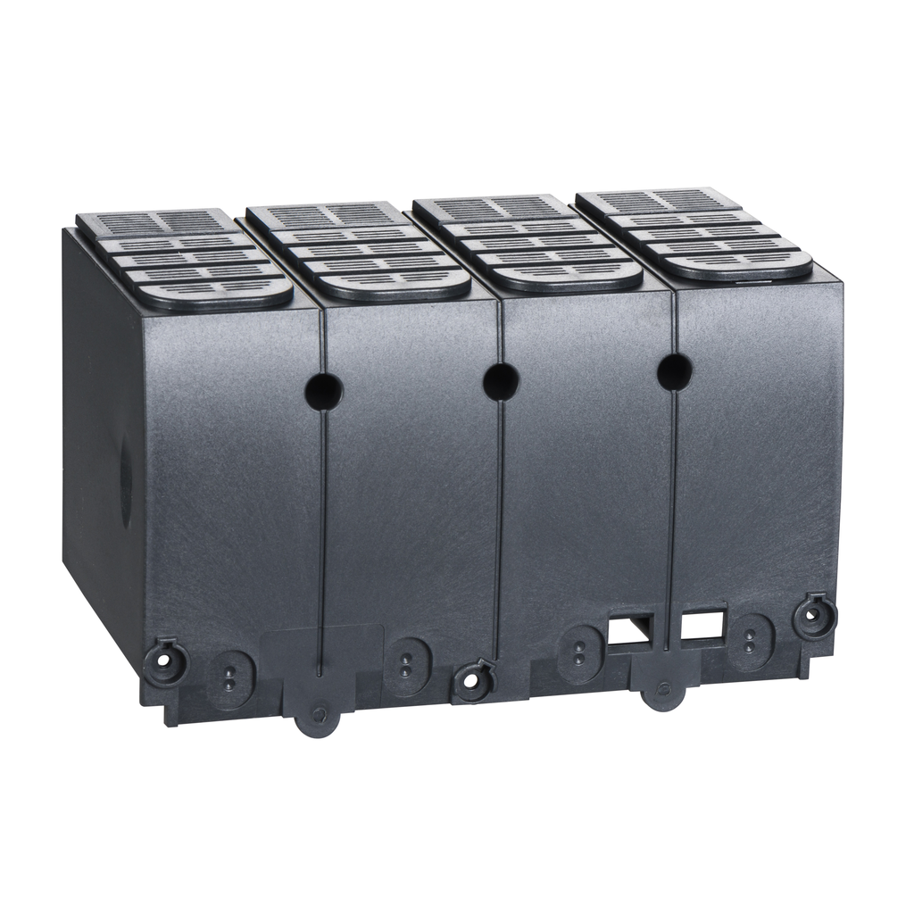 LV432594 – Long terminal shield, ComPacT NSX400/630, pitch 45mm, IP40, 4 poles