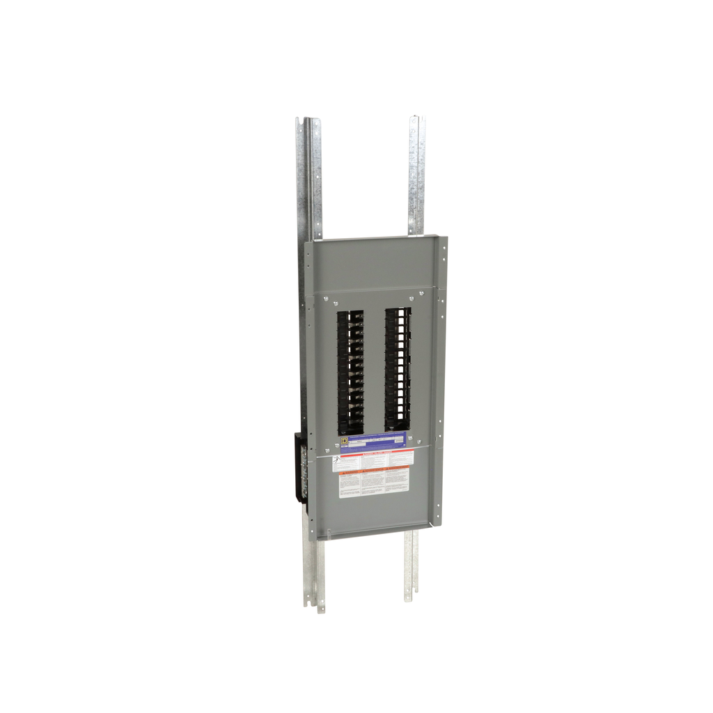 NQ30L6C – Panelboard interior, NQ, main lugs, 600A, Cu bus, 30 pole spaces, 1 phase, 3 wire, 240VAC, 48VDC