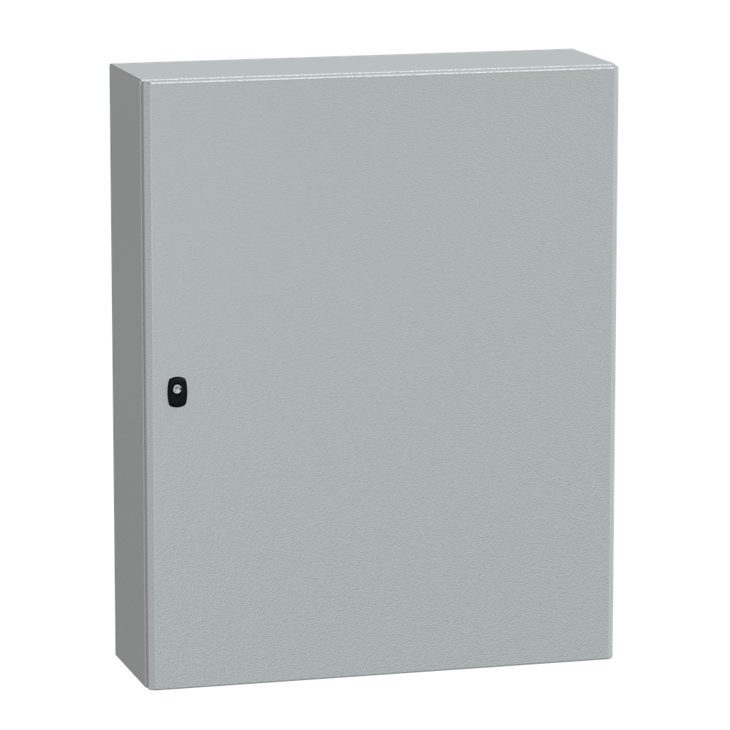 NSYS3D10825 – Wall mounted steel enclosure, PanelSeT S3D, plain door, without mounting plate, 1000x800x250mm, IP66, IK10