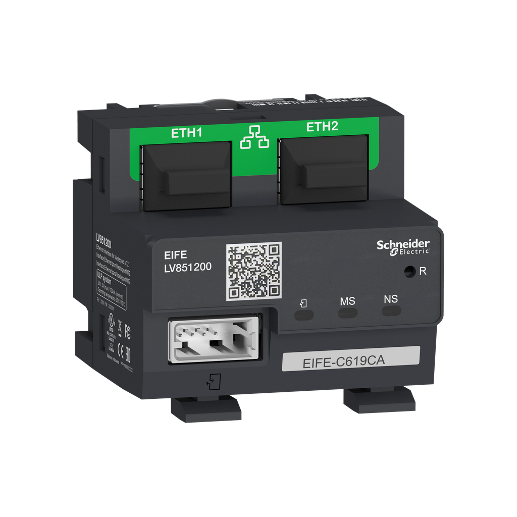 LV851200SP – Embedded Ethernet interface EIFE, MasterPact MTZ2/MTZ3 drawout, spare part