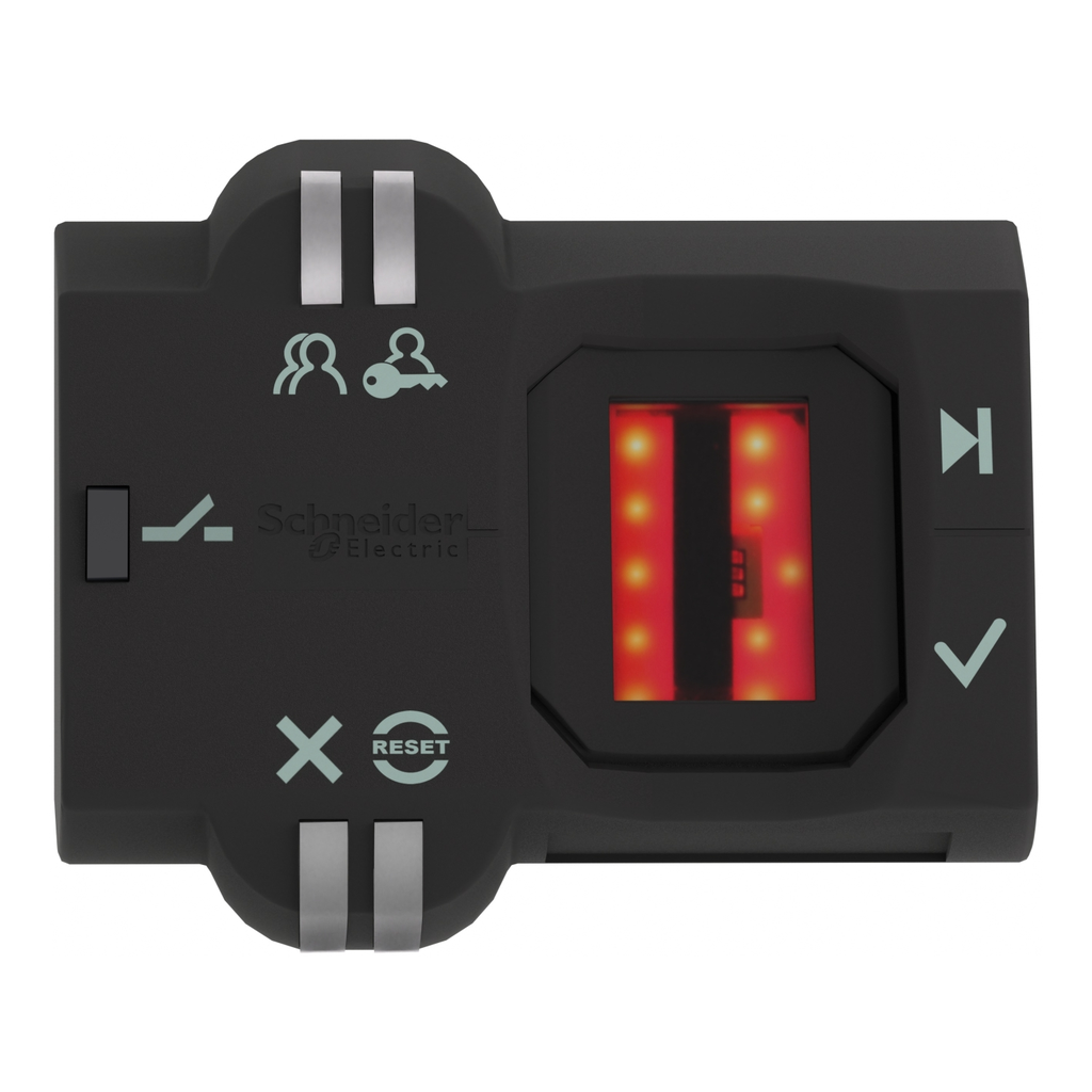 Mayer-DDS-Biometric switch monostable, Harmony XB5S, plastic, 22mm, connection by M12 connector, 24V AC DC-2