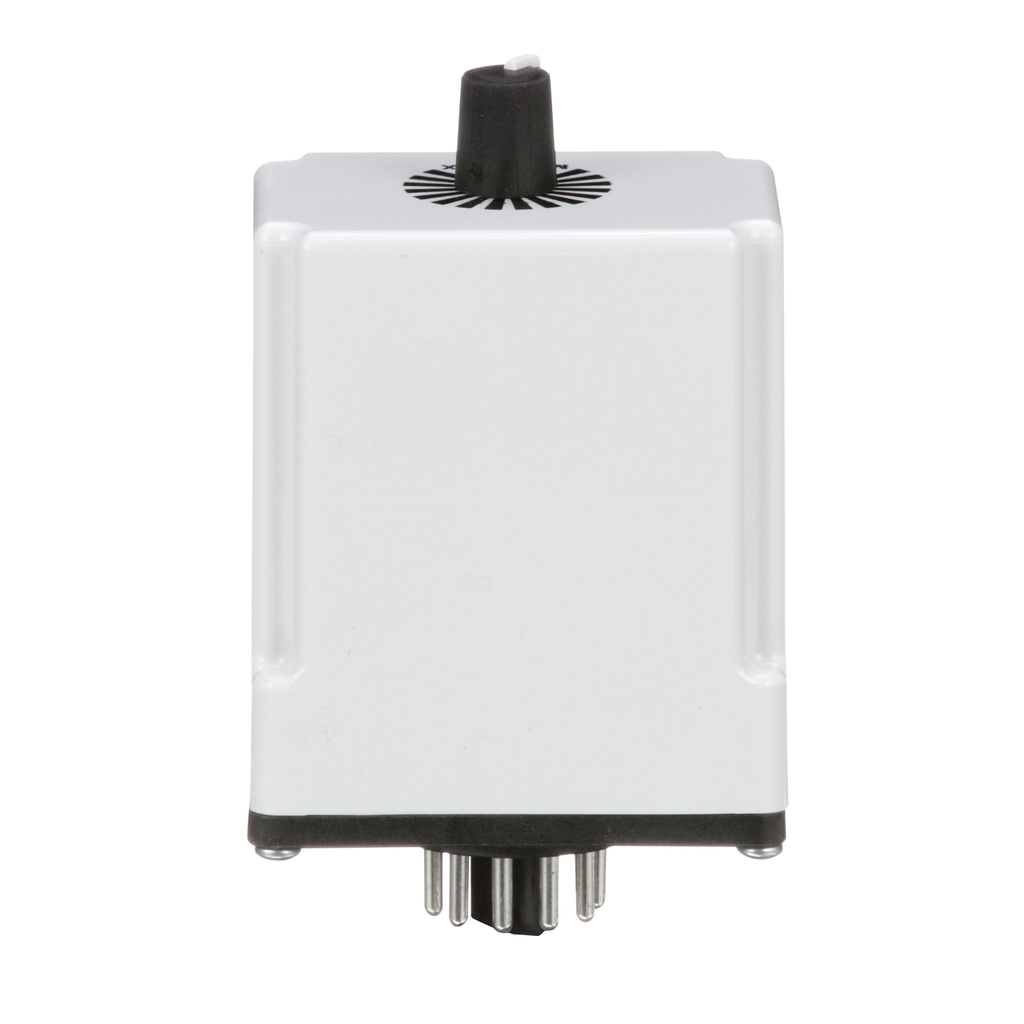 Mayer-DDS-Timing Relay, Type JCK, plug In, off delay, adjustable time, 0.1 to 10 seconds, 10A, 240 VAC, 120 VAC/110 VDC-2