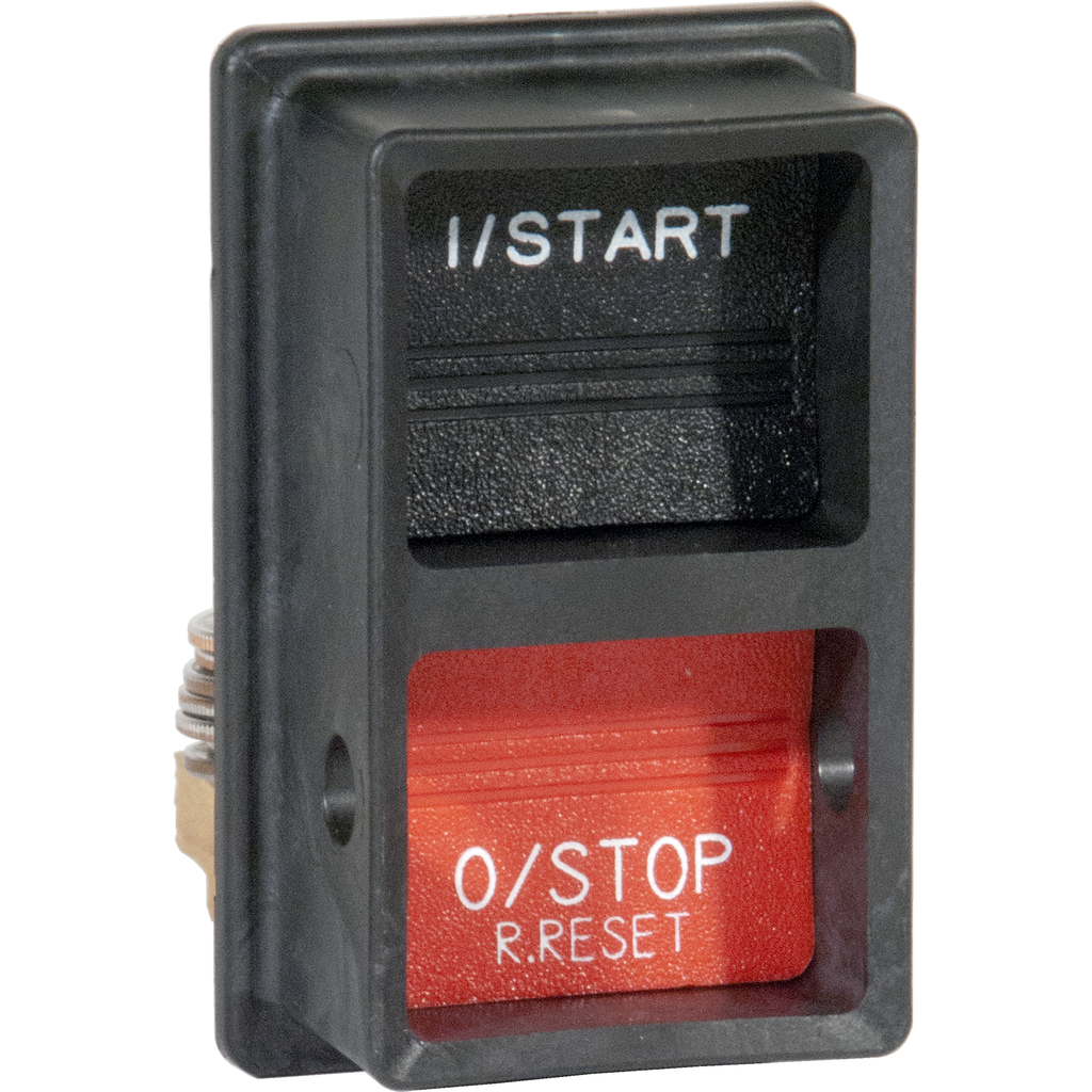 Mayer-DDS-Manual Starter, 2510M, integral horsepower, replacement push button assembly, 2510MBA or MBC, series C-1