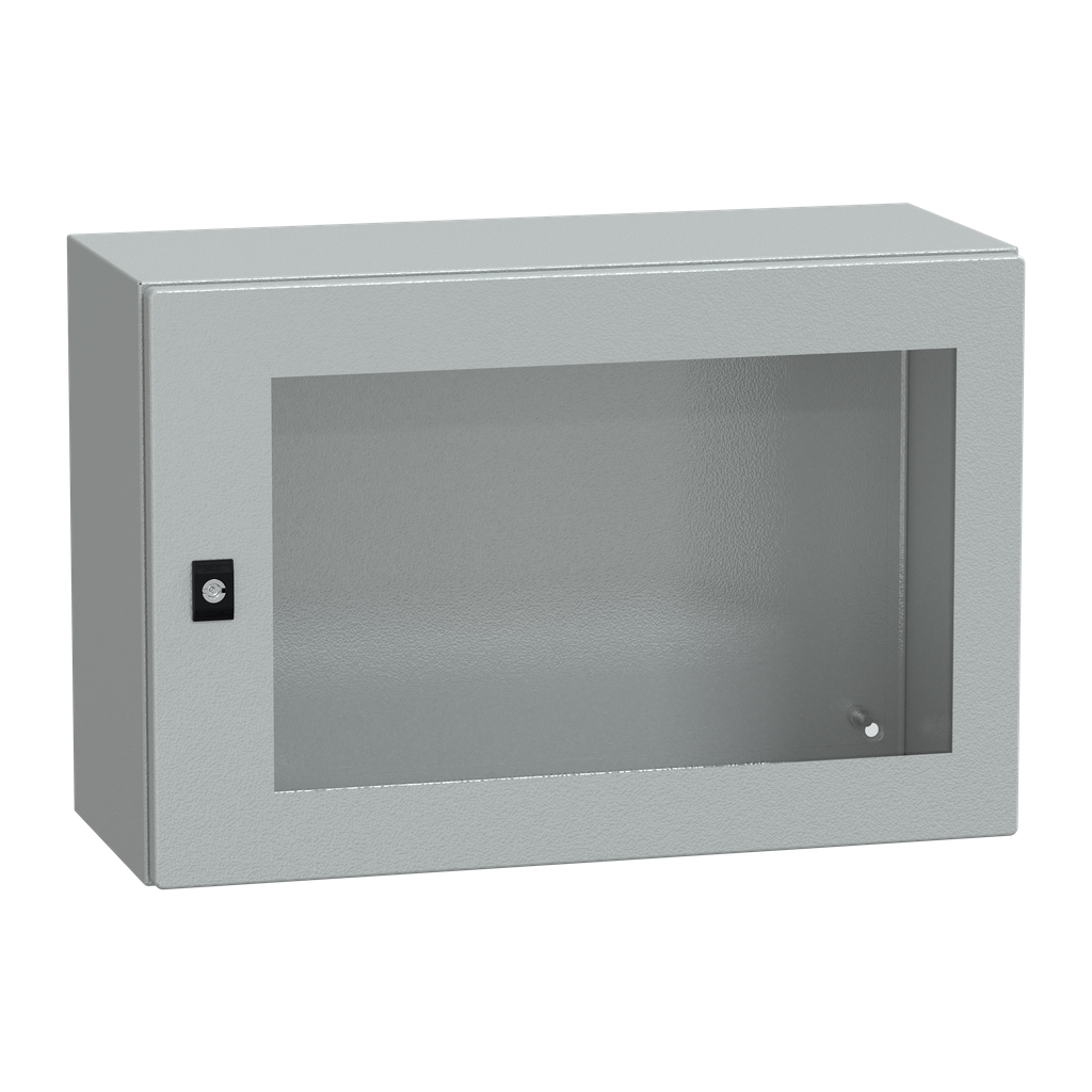 NSYCRN46250T – PanelSeT CRN tspt door w/o mount.plate. H400xW600xD250 IP66 IK08 RAL7035..