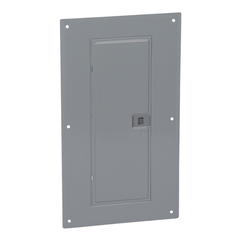 HOMC24UC – Replacement cover, Homeline, for 24 space load center, combination flush and surface, gray