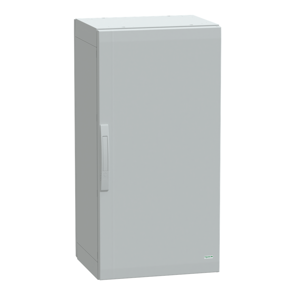 NSYPLA1054G – Floor standing polyester enclosure, Thalassa PLA, plain door, completely sealed, 1000x500x420mm, IP65, IK10