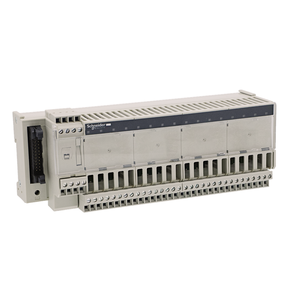 ABE7S16E2E1 – sub-base – soldered solid state output relay ABE7 – 16 inputs – 48 V DC