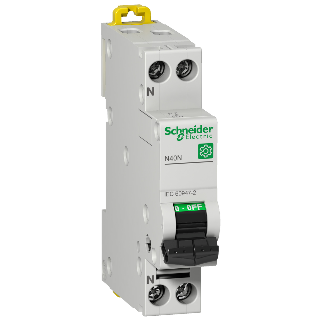 M9P22610 – Miniature circuit breaker (MCB), Multi9 N40N, 1P N, 10A, C curve, 10kA (IEC/EN 60947-2)