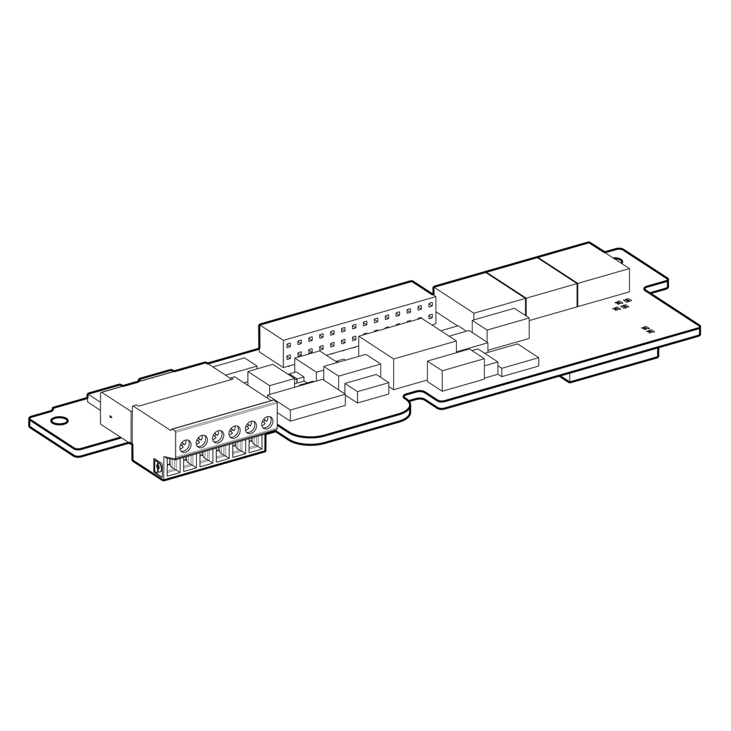 VW3A3407 – encoder interface card, Altivar, with push-pull outputs, 24V DC