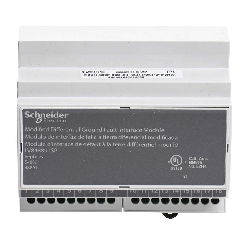 Mayer-DDS-MDGF summing module, MasterPact MTZ1/MTZ2/MTZ3, earth fault protection, spare part-2